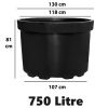 En Büyük Saksı - Dev Saksı - 750 Litre - 5 Adet