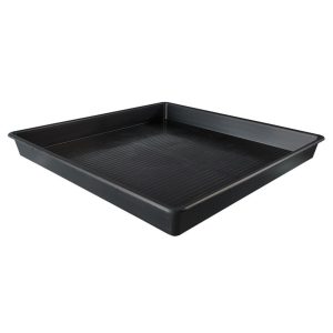 Büyük Saksı Altlığı - 80x80x12cm Plastik Tepsi - 100 Adet