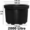 En Büyük Saksı - Dev Saksı - 2000 Litre - 5 Adet