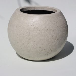 Beton Küre Saksı - 30 Litre - 40x35cm - 9 Renk Seçeneği