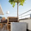Kare Beton Saksı - 80x80x80cm
